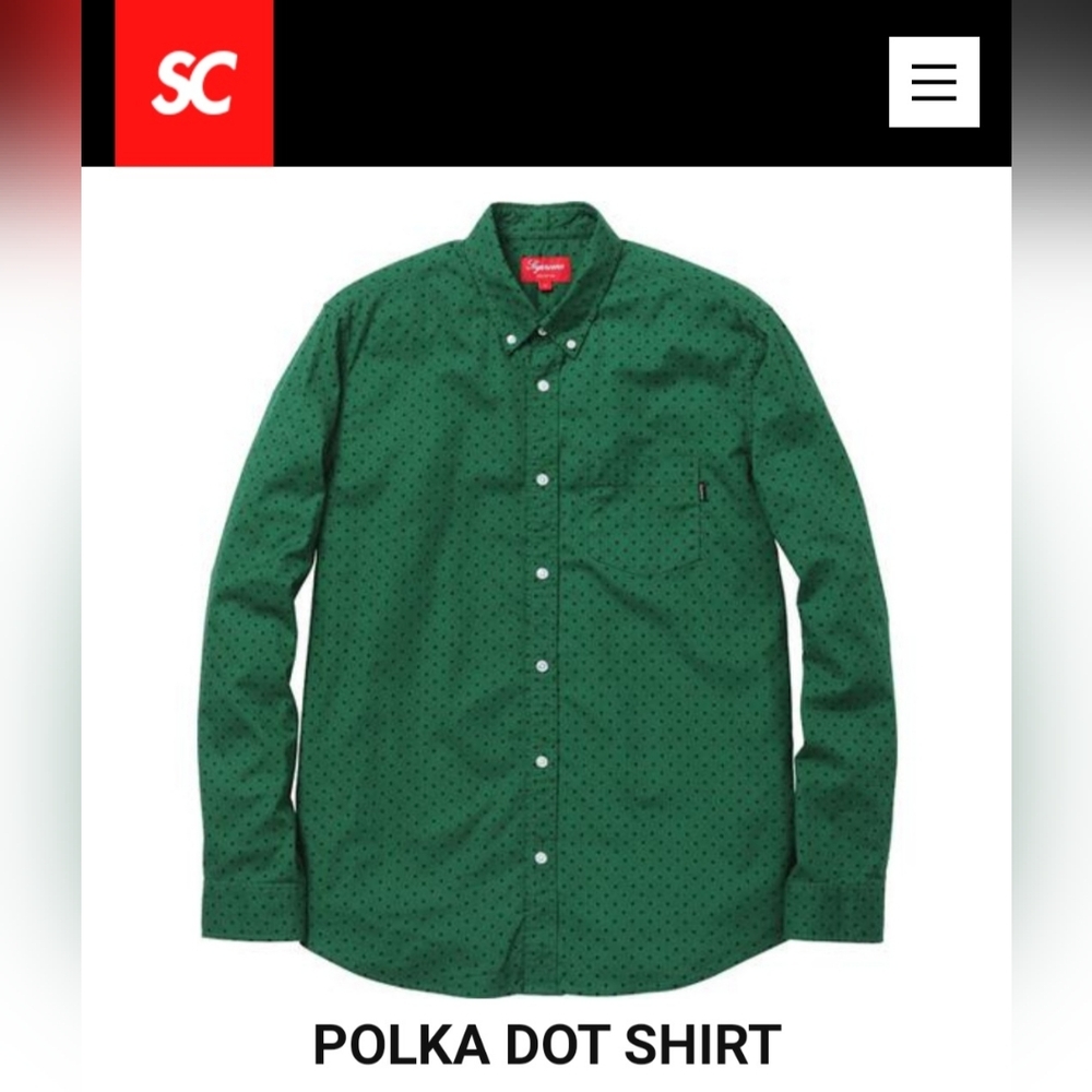 Supreme Polka Dot Shirt *FW11*